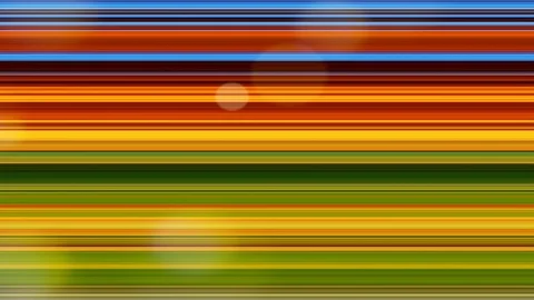 Horizontal Abstract Animated Lines with Light Bubbles in 4k Seamless Loop Video stock 95257210