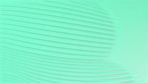 Horizontal abstract fresh mint background with geometric lines Stock Illustration