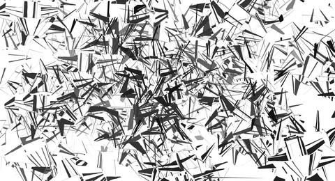 Horizontal abstract pattern texture in black and white Stock Illustration