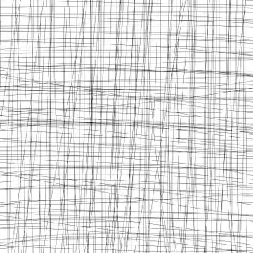 Horizontal and vertical hand drawn threads Stock Illustration