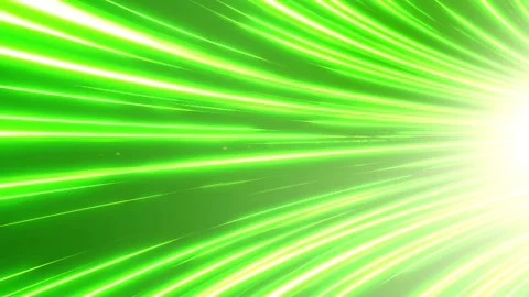 Horizontal Anime Speed Lines Green Background Stock Footage 211343513
