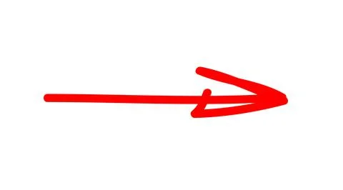 The horizontal arrow points to the left or right, red color. Sign, symbol icon Stock Illustration