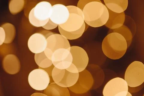 Horizontal Background with Blur Bokeh Effects for Christmas. Special Occasion Stock Photos