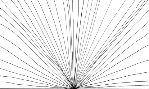 Horizontal background of doodle stripes Stock Illustration