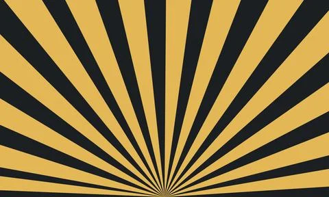 Horizontal background of light rays in a semicircle for the design of an adve Stock Illustration