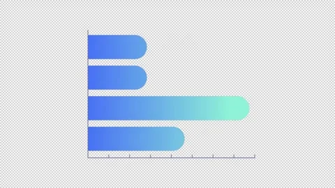 Horizontal Bar Chart Stock Footage ~ Royalty Free Stock Videos | Pond5