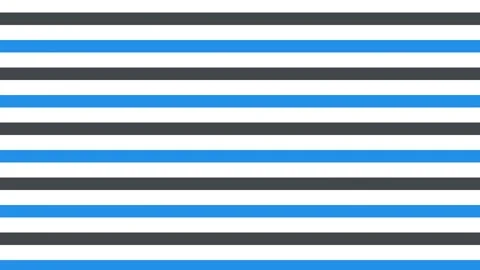 A horizontal bar chart showing alternating grey and blue data value segments Video stock 335117254