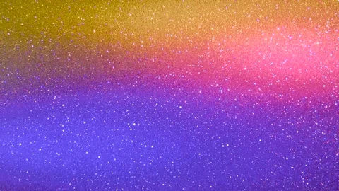 Horizontal beams of light of different colors flash Stock-Footage 211717985