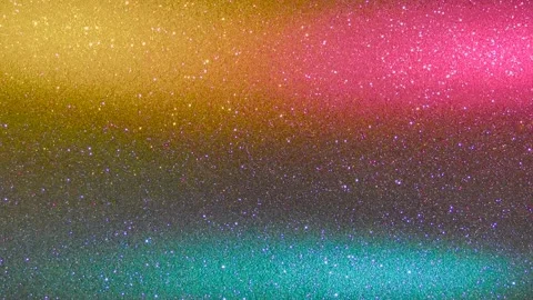 Horizontal beams of light of different colors flash 動画素材 211718871