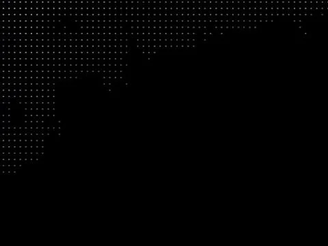 Horizontal black and white pixel dots illustration background Stock Illustration