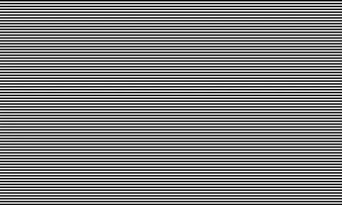 Horizontal black and white stripes create a linear pattern background Stock Illustration