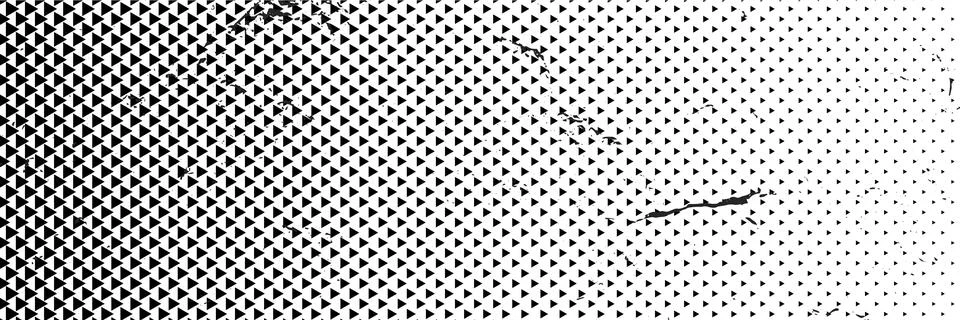 Horizontal black triangle retro design for pattern and background Stock Illustration