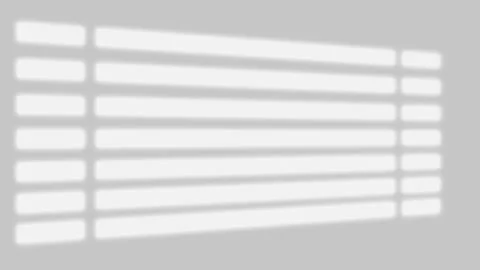 Horizontal blinds window shadow light overlay animation with perspective. Stock Footage 328746274
