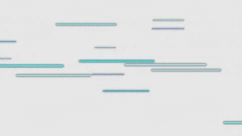 Horizontal blue lines moving in transparent video Stock Footage 322939657