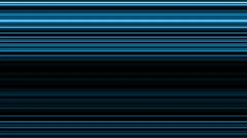 Horizontal blue stripes - digital animation Stock Footage 310738