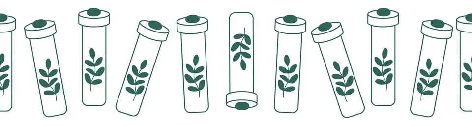 Horizontal border, set Magic and heavens seamless pattern, with magical ele.. 스톡 일러스트