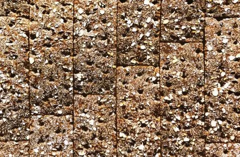 Horizontal brown herb snacks textured illustration background 스톡 일러스트