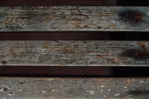 Horizontal Brown plank floor texture background. tabletop pastel craft above oak Stock Photos