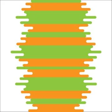 Horizontal brush wallpaper Stock Illustration