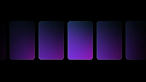 Horizontal Card Row Stock Footage 336063182