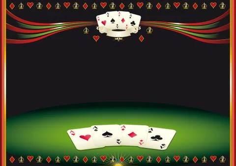 Horizontal cards background Stock Illustration