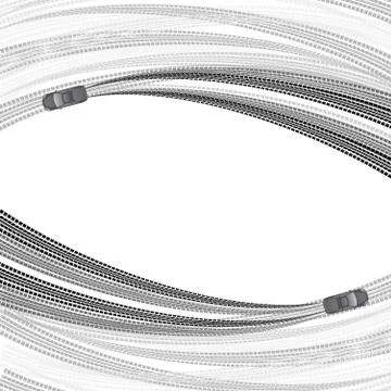 Horizontal cars background Stock Illustration