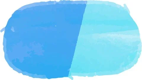 Horizontal circular frame with cold color texture Stock Illustration