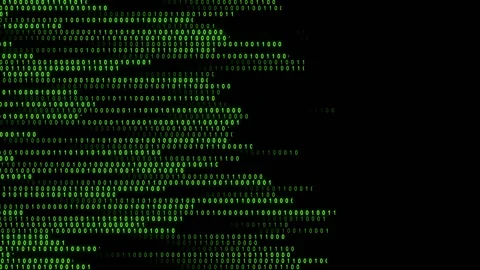 Horizontal data flow Stock Footage 151779227