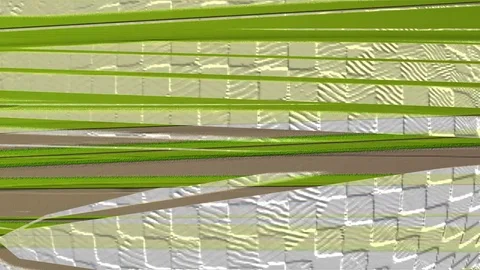 Horizontal Distorted Abstract Lines 10 Stock Footage 74845280