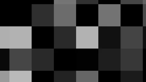 Horizontal distortion of broken video image on black background Stock Footage 121241961