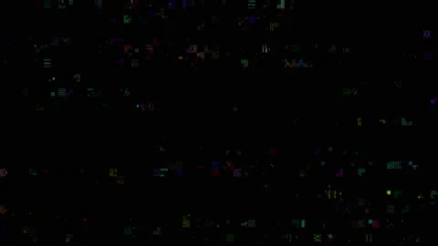 Horizontal distortion of broken video im... | Stock Video | Pond5