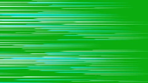Horizontal fast white motion blur animated on green screen comic zoom action Stock Footage 335218005