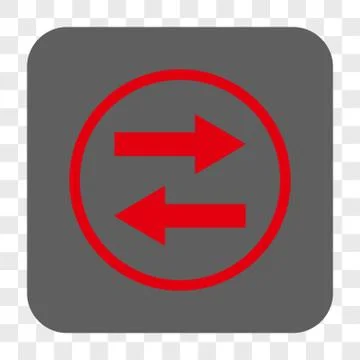 Horizontal Flip Arrows Interface Toolbar Button Stock Illustration