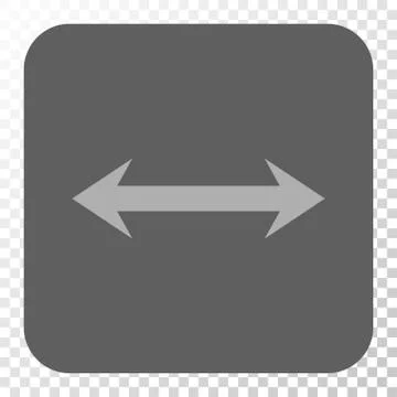 Horizontal Flip Rounded Square Button Stock Illustration