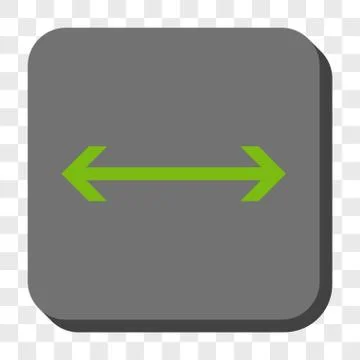 Horizontal Flip Rounded Square Button Stock Illustration