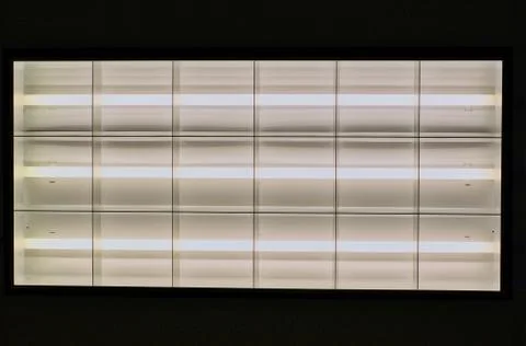 Horizontal Fluorescent lights Stock Photos