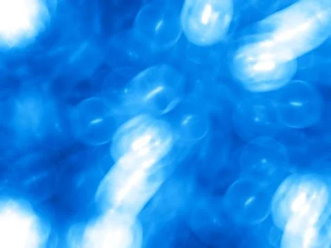 Horizontal fresh water bubbles abstraction background Stock Illustration