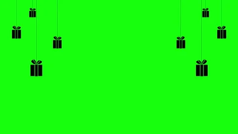 Horizontal Gifts isolated element Stock-Footage 247826762