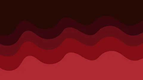 Horizontal Gradient Bands with Maroon Top and Light Bottom Flow Stock Illustration
