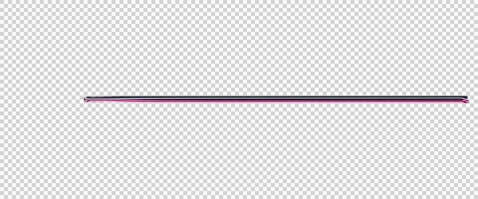 Horizontal gradient bar with thin black center line and red edges on white Stock Illustration