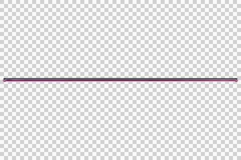 Horizontal gradient line banner in purple and white transparent background Stock Illustration