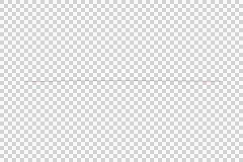 Horizontal gradient line transitioning from dark purple to light pink on white Illustrazione stock