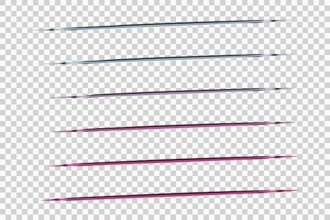 Horizontal gradient stripes in black white and magenta pattern transparent Stock Illustration