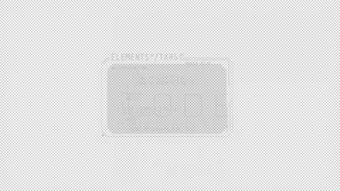 Horizontal HUD Interface window with coding elements. Stock Footage 233355275