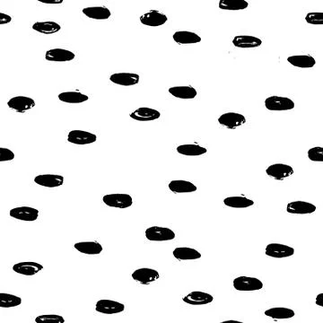 Horizontal ink strokes. Stock Illustration