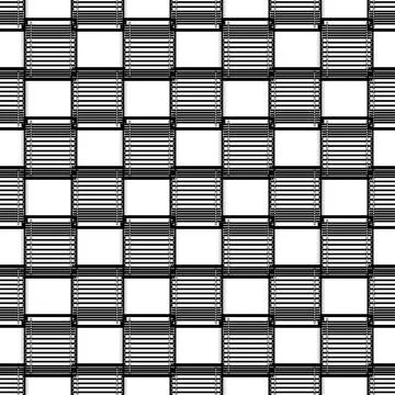Horizontal jalousie pattern seamless vector 库存插图