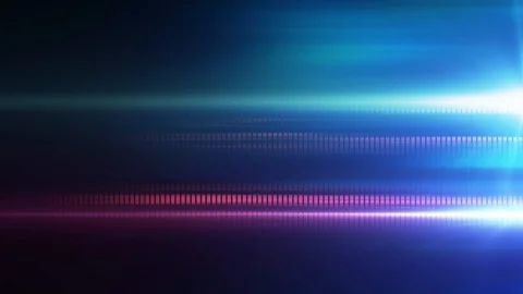Horizontal lens flare light over black background. Vidéo 122759980
