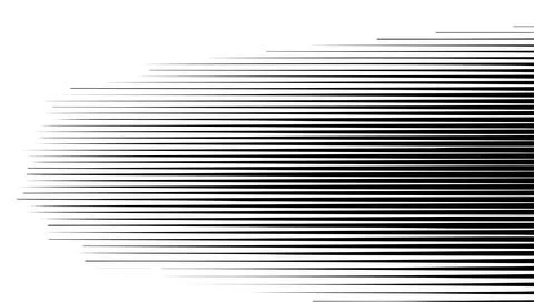 Horizontal line pattern. From thin line to thick. Parallel straight lines m.. Illustrazione stock