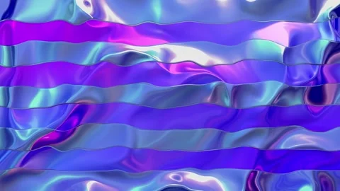 Horizontal Lines 4k Metallic Video Movement Video stock 296619411