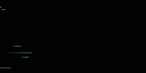 Horizontal lines appear and fill the frame - With Alpha Channel / Matte Stock Footage 130755746
